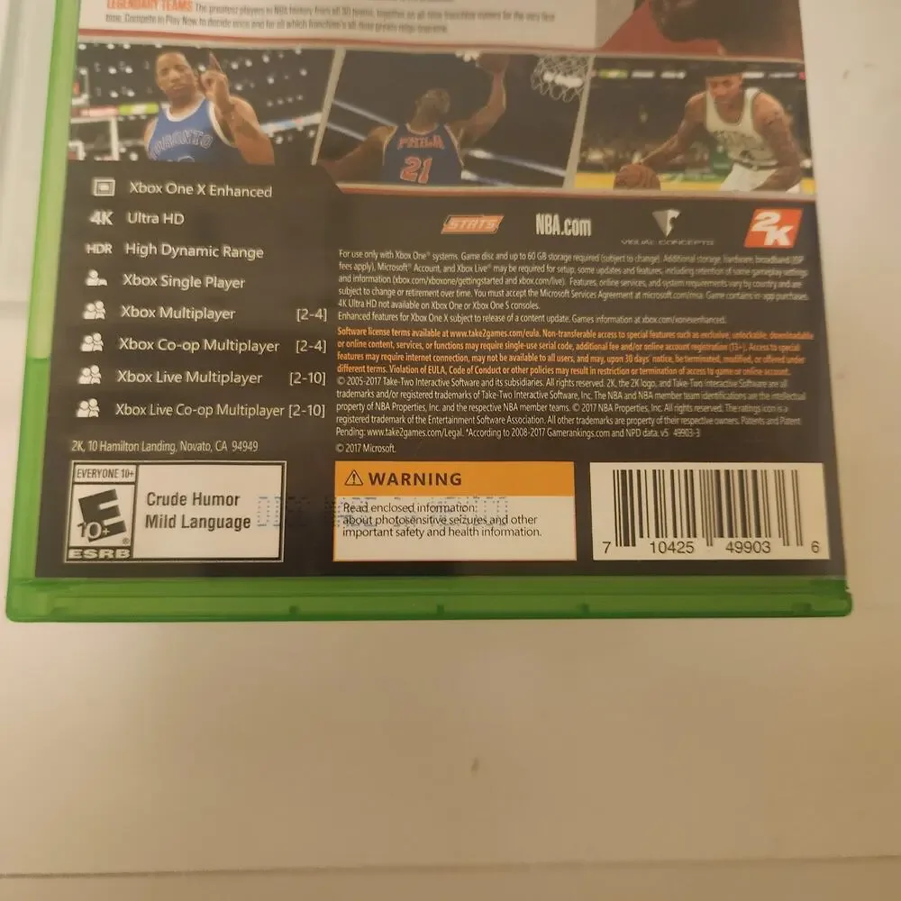 NBA 2K18 Early Tip-off Weekend X-Box One Kyrie Irving Video Game